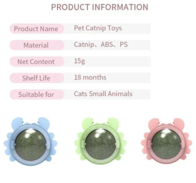 Juguete gato Catnip Hierba Natural
