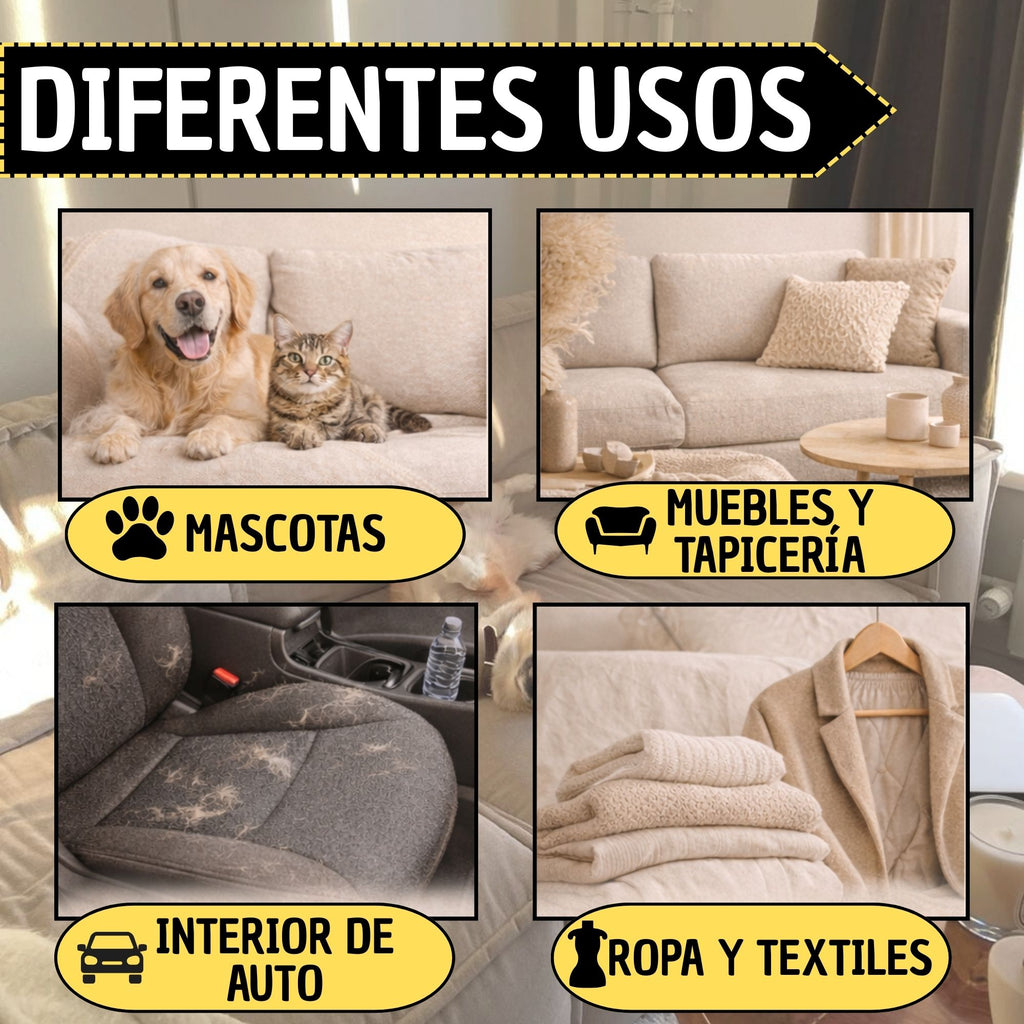 Guante Removedor Quita Pelos para Mascotas